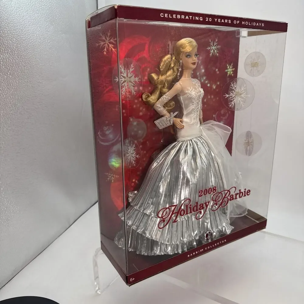 2008 Holiday Barbie Doll 20 Year Celebration Mattel L9643